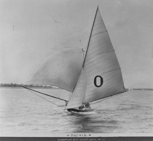 Champion 16 foot skiff known as Orchid ca